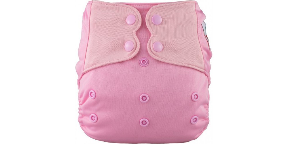 Elf diaper- Couvre-couche (TE2)- Rose-snap